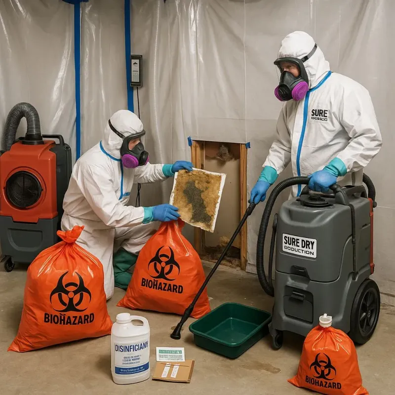 Contaminated Water Handling Protocols process in Quinnesec, MI