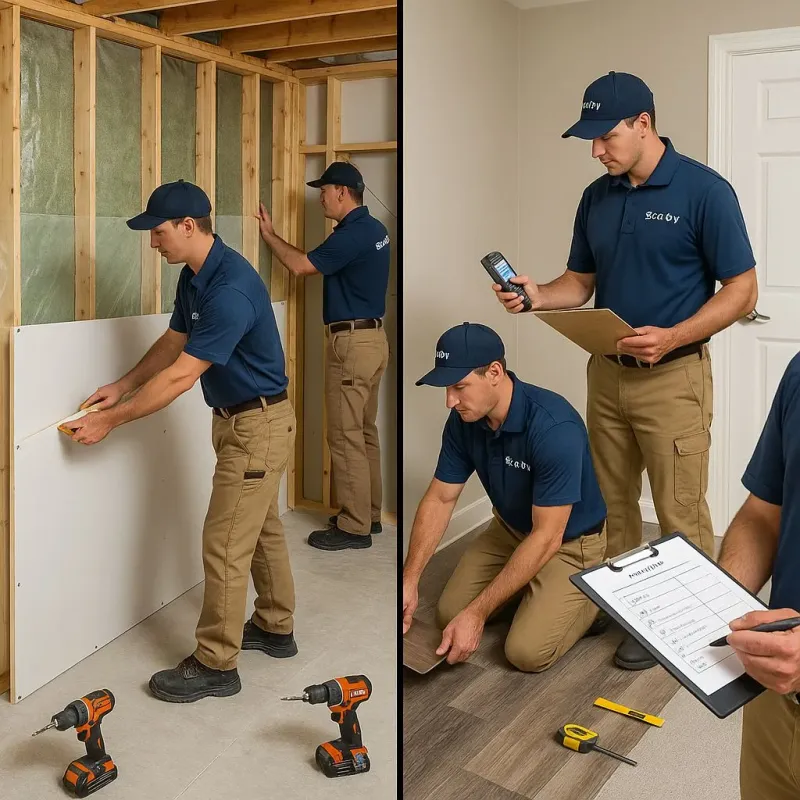 Repairs and Reconstruction process in Quinnesec, MI